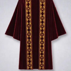 Ceremonial Cloaks - Maroon Colour